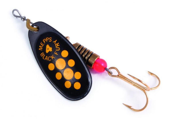 Black Fury Yellow Dot
