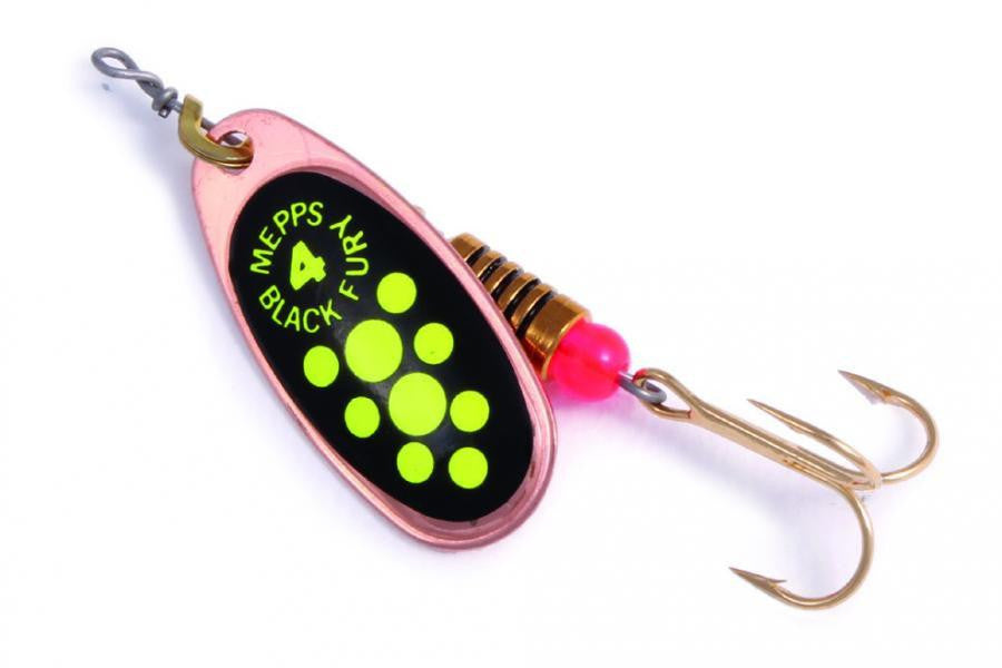 Black Fury Chartreuse Dot