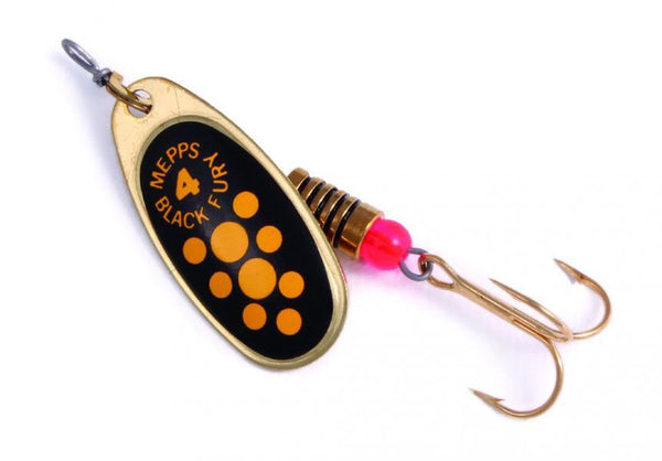 Black Fury Yellow Dot
