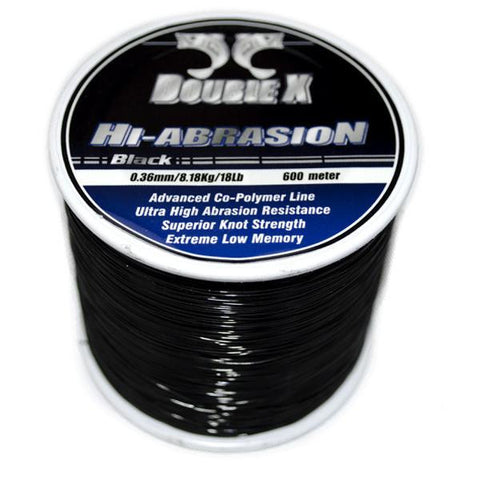 Double-X Hi-Abrasion - Black (600m Spools)