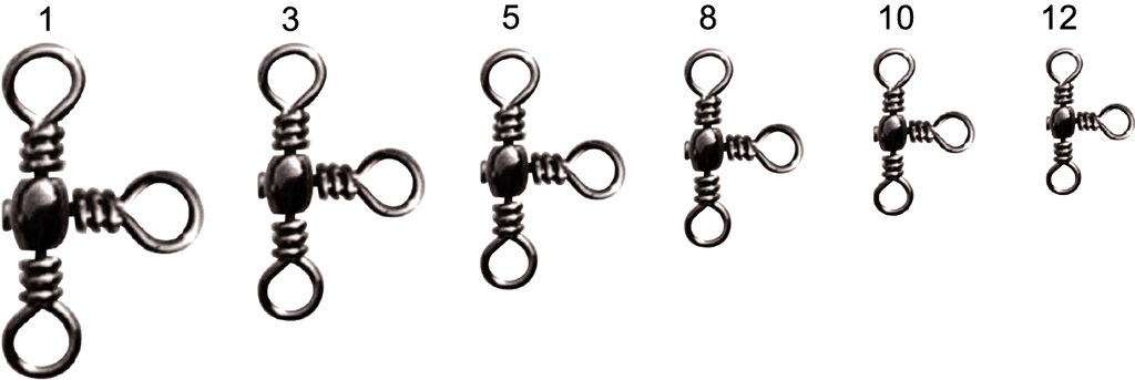 Cross Line Swivel Nickel Black