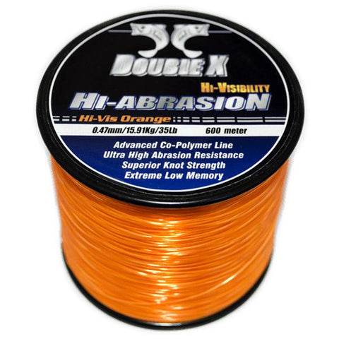 Double-X Hi-Abrasion - Hi-Visibility Orange (600m Spools)